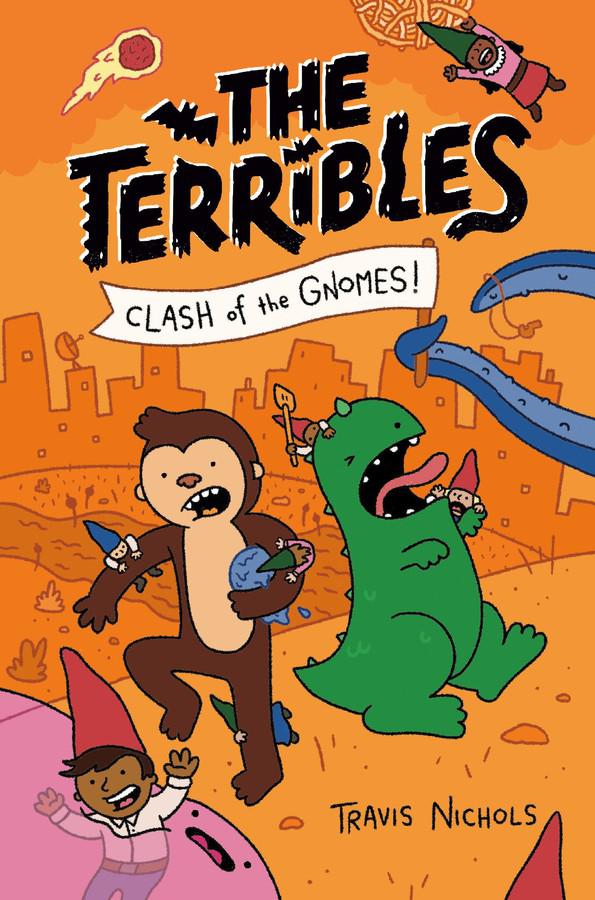 The Terribles #3: Clash of the Gnomes!-Children’s / Teenage fiction: Humorous stories-買書書 BuyBookBook