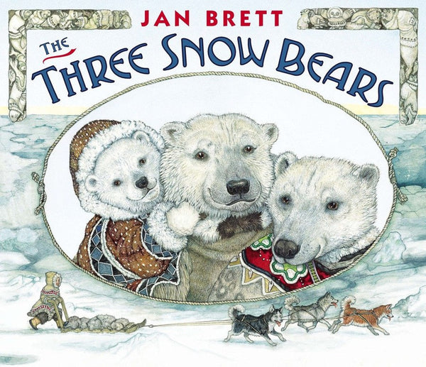 The Three Snow Bears (Oversized Lap Board Book)-Children’s / Teenage fiction: Nature and animal stories-買書書 BuyBookBook