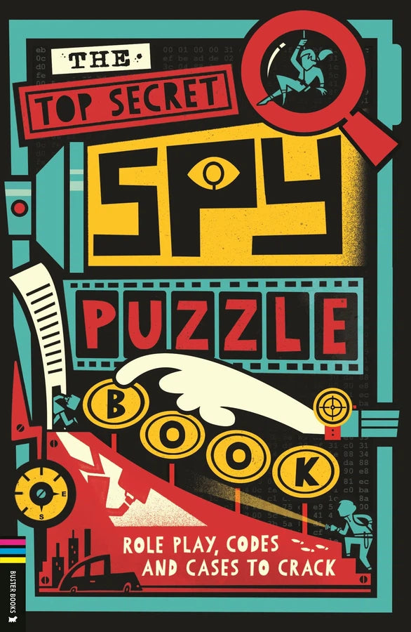 The Top Secret Spy Puzzle Book-Children’s / Teenage general interest: Puzzles and quizzes-買書書 BuyBookBook