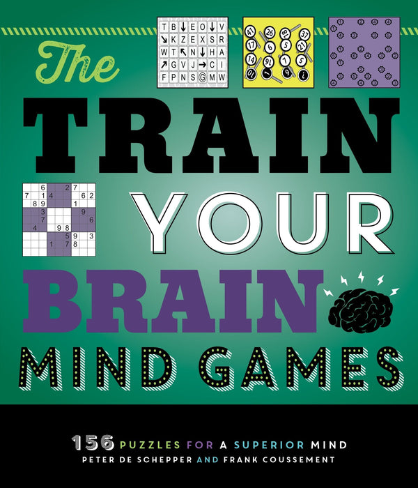 The Train Your Brain Mind Games-Hobbies/ quizzes/ games-買書書 BuyBookBook