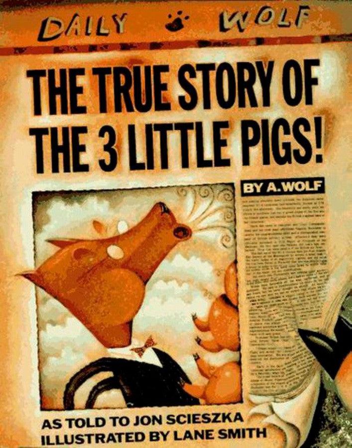 The True Story of the Three Little Pigs-Children’s / Teenage fiction: Classic and traditional-買書書 BuyBookBook