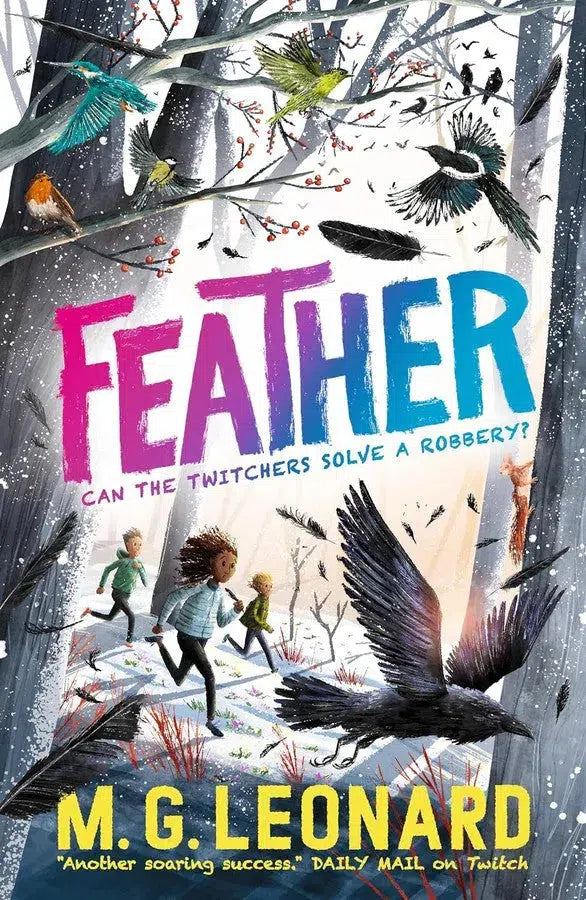 The Twitchers: Feather (M. G. Leonard)-Fiction: 歷險科幻 Adventure & Science Fiction-買書書 BuyBookBook