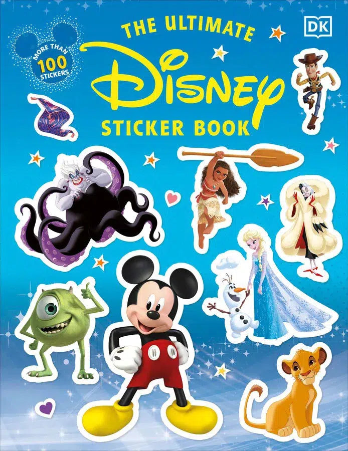 The Ultimate Disney Sticker Book-Children’s interactive and activity books and kits-買書書 BuyBookBook