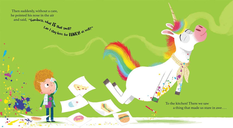 The Unicorn Who Came to Breakfast-Fiction: 奇幻魔法 Fantasy & Magical-買書書 BuyBookBook