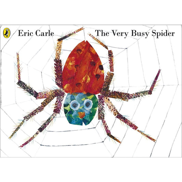 The Very Busy Spider(Eric Carle) - 買書書 BuyBookBook