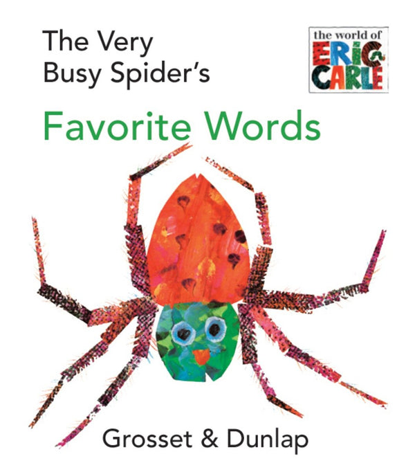 The Very Busy Spider's Favorite Words-Children’s / Teenage fiction: General and modern fiction-買書書 BuyBookBook