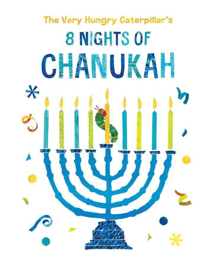 The Very Hungry Caterpillar's 8 Nights of Chanukah-Children’s / Teenage fiction: General and modern fiction-買書書 BuyBookBook