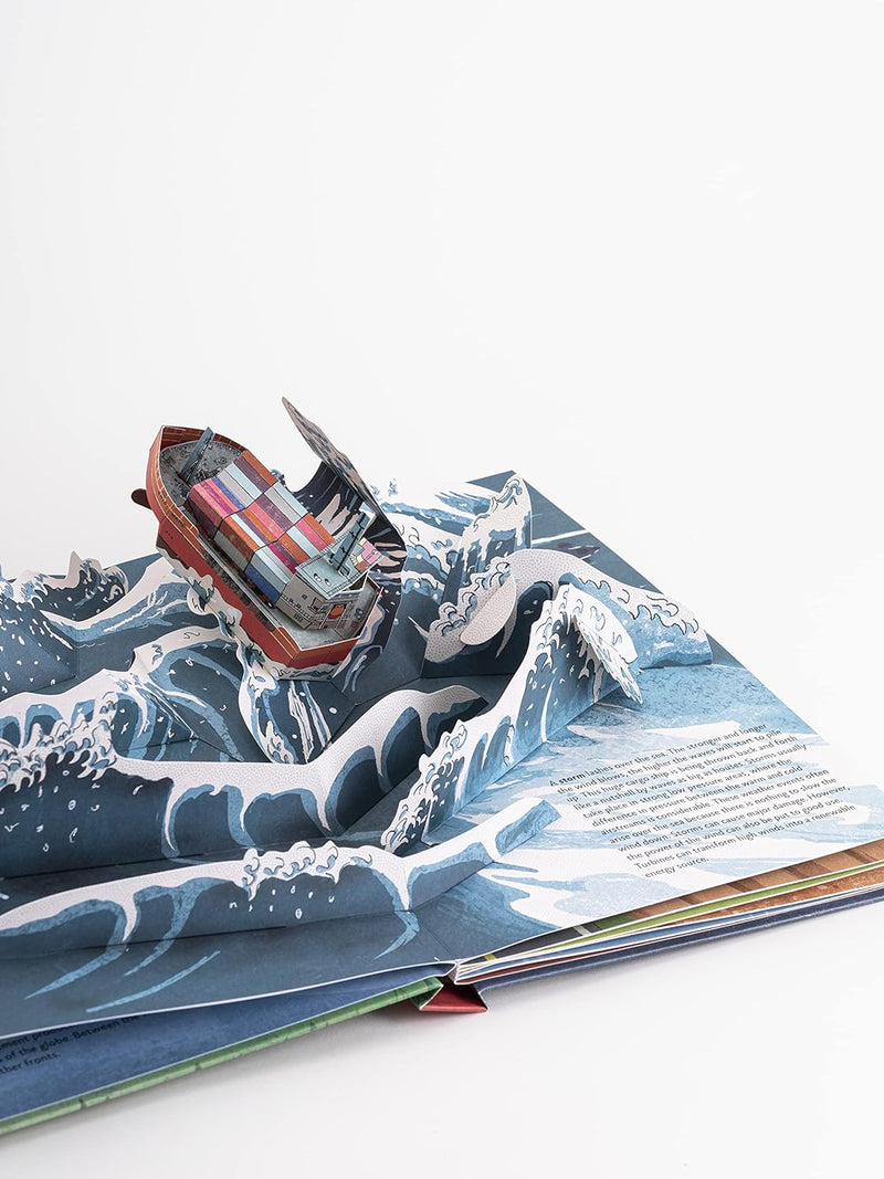 The Weather: Pop-up Book (Maike Biederstaedt)-Nonfiction: 藝術宗教 Art & Religion-買書書 BuyBookBook