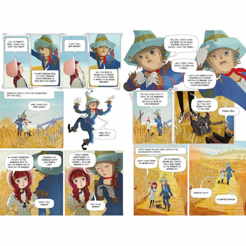 The Wizard of Oz (Graphic Novel) Usborne