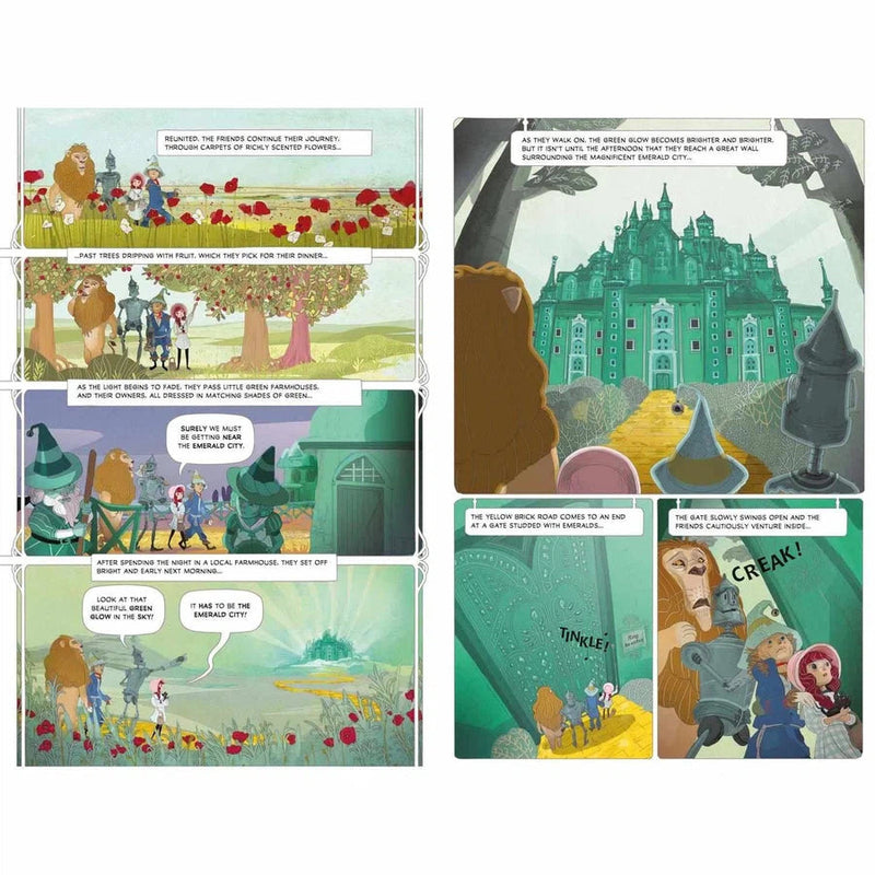 The Wizard of Oz (Graphic Novel) Usborne