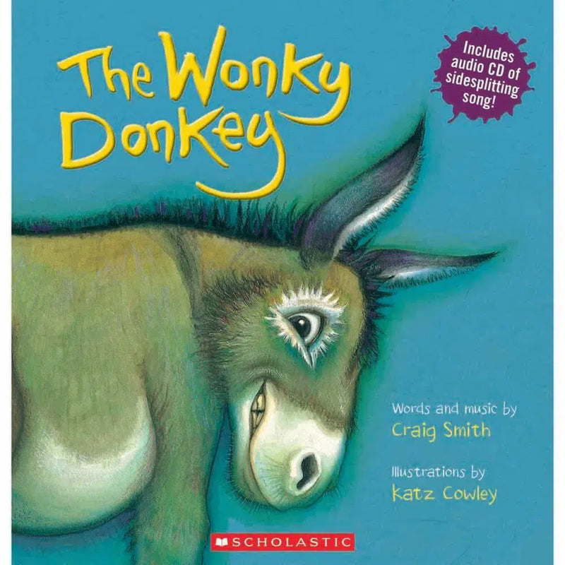 The Wonky Donkey (Book with CD) Scholastic