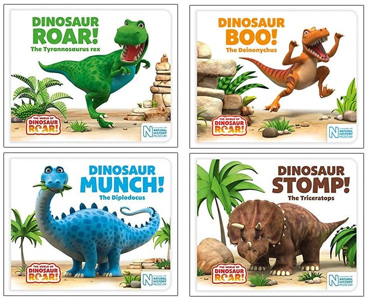 The World of Dinosaur Roar! Box Set (Books 1-4) (Peter Curtis)-Fiction: 兒童繪本 Picture Books-買書書 BuyBookBook