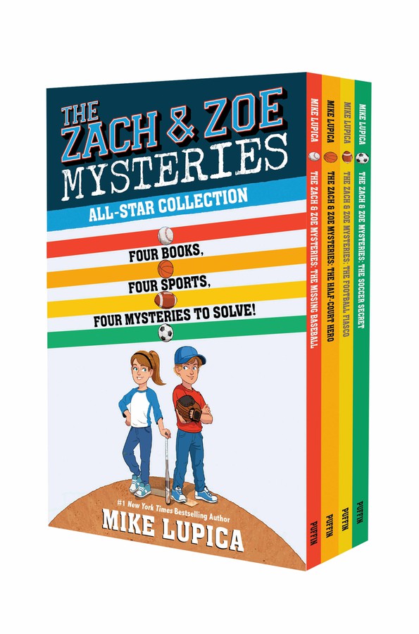 The Zach & Zoe Mysteries All Star Collection-Children’s / Teenage fiction: Sporting stories-買書書 BuyBookBook