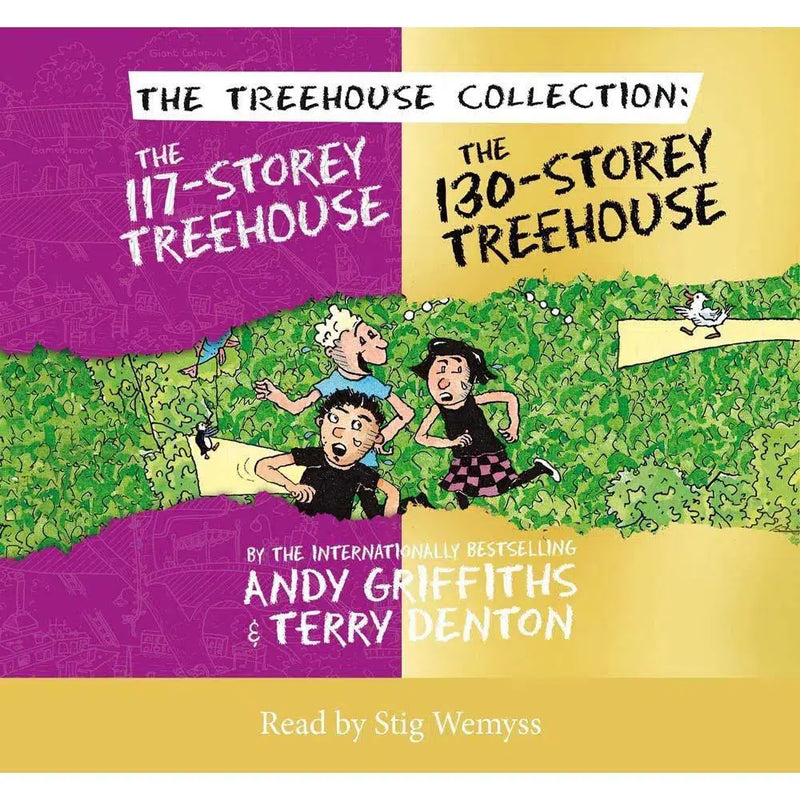 117-Storey & 130-Storey Treehouse CD Set (Treehouse Series