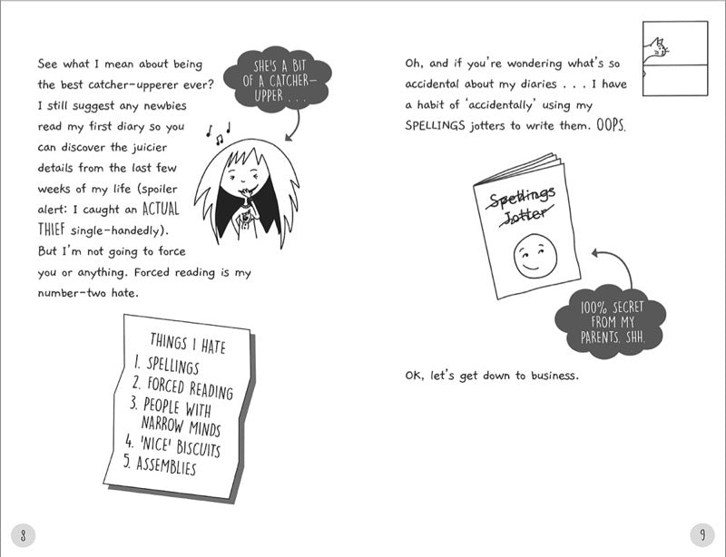 The Accidental Diary of B.U.G. #2 Basically Famous - 買書書 BuyBookBook
