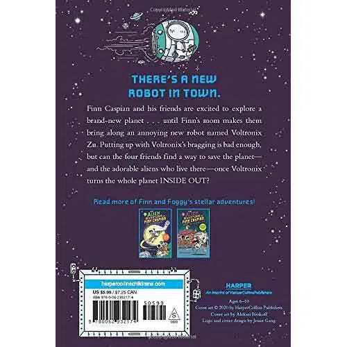 The Alien Adventures of Finn Caspian #02 - The Accidental Volcano (Paperback) Harpercollins US
