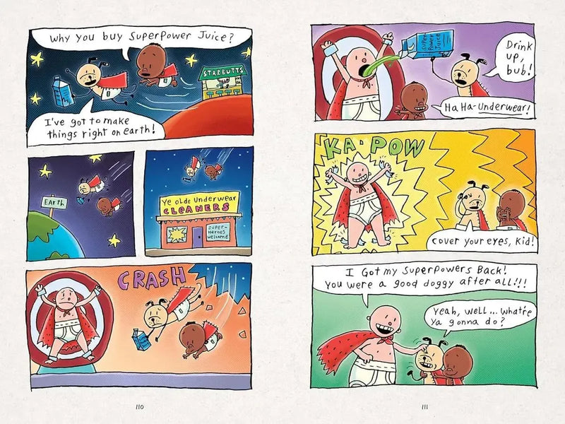 The Adventures of Super Diaper Baby: Color Edition