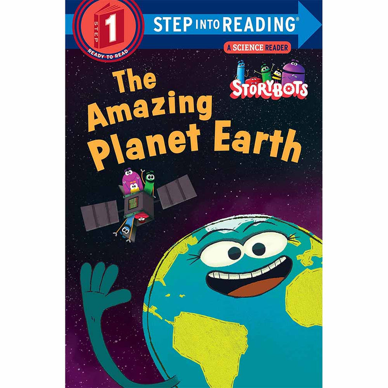 StoryBots: The Amazing Planet Earth (Step into Reading L1)-Fiction: 橋樑章節 Early Readers-買書書 BuyBookBook