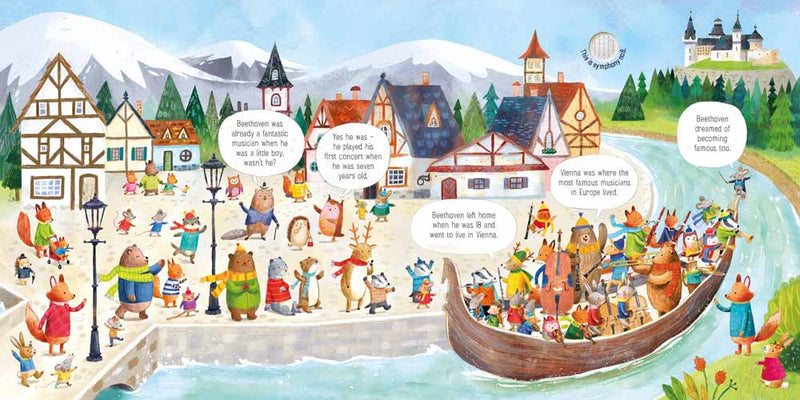 The Animal Orchestra Plays Beethoven Usborne