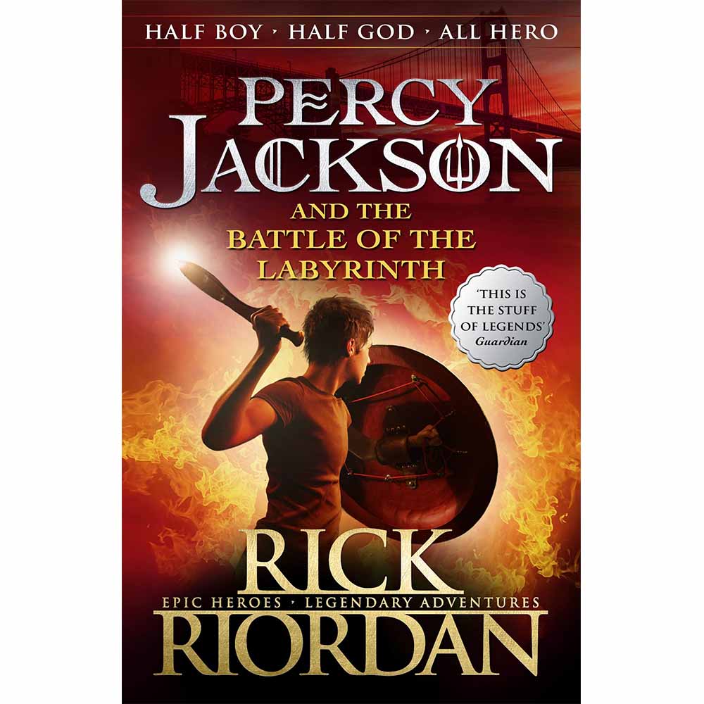 Percy Jackson: #04 The Battle of the Labyrinth-Fiction: 歷險科幻 Adventure & Science Fiction-買書書 BuyBookBook