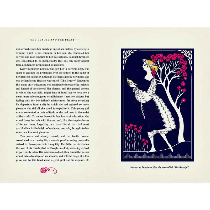 The Beauty and the Beast, The MinaLima Edition (Hardback) Harpercollins US