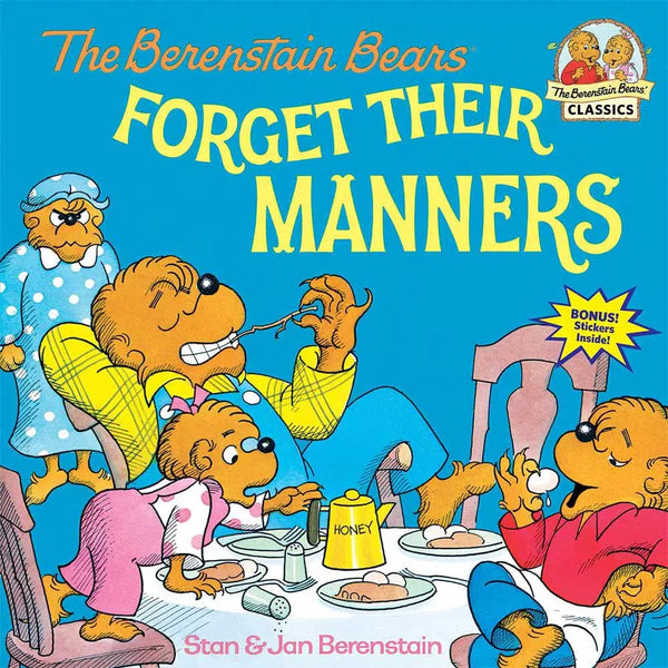 The Berenstain Bears Forget Their Manners-Fiction: 橋樑章節 Early Readers-買書書 BuyBookBook