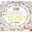 Colouring Book of Cards and Envelopes, The Amazing Animals and Beautiful Birds Nosy Crow
