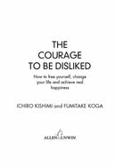 Courage To Be Disliked, The-Nonfiction: 心理勵志 Self-help-買書書 BuyBookBook