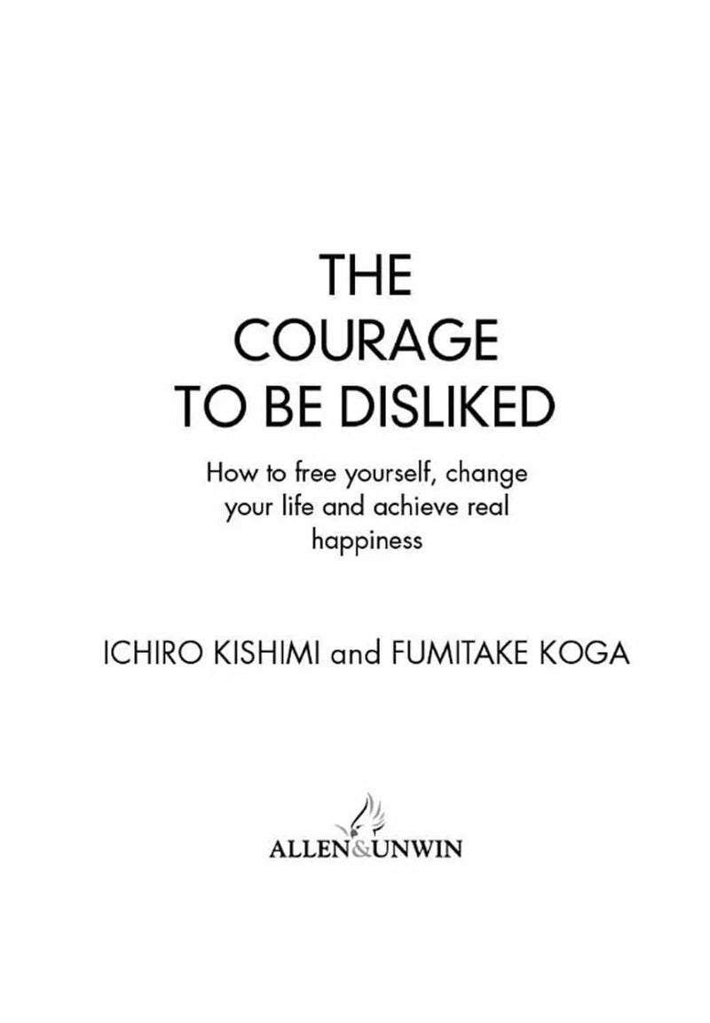 Courage To Be Disliked, The-Nonfiction: 心理勵志 Self-help-買書書 BuyBookBook