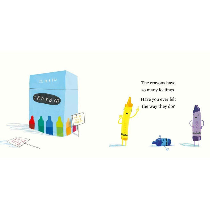 Crayons’ Book of Feelings, The (Board Book)(UK)(Drew Daywalt) (Oliver Jeffers) Harpercollins (UK)