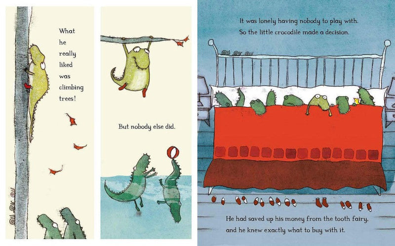 The Crocodile Who Didn't Like Water (New Version) Macmillan UK