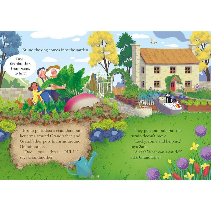 Usborne English Readers (L0) The Enormous Turnip (QR code) Usborne