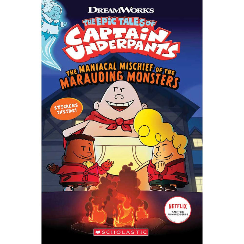 The Epic Tales of Captain Underpants TV- Maniacal Mischief of the Marauding Monsters (Dav Pilkey)-Fiction: 幽默搞笑 Humorous-買書書 BuyBookBook
