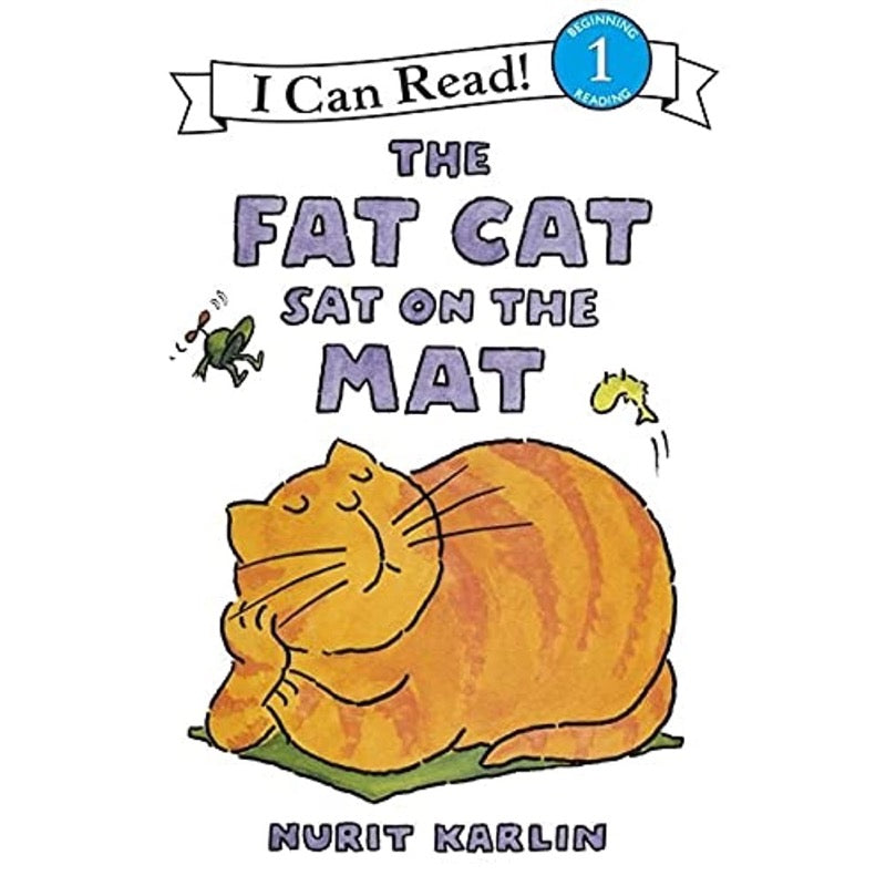 ICR: The Fat Cat Sat on the Mat (I Can Read! L1)-Fiction: 橋樑章節 Early Readers-買書書 BuyBookBook