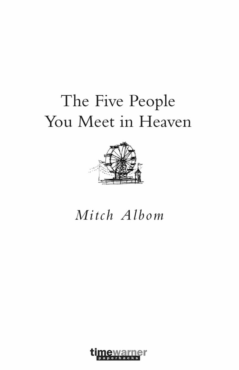 The Five People You Meet in Heaven-Fiction: 劇情故事 General-買書書 BuyBookBook