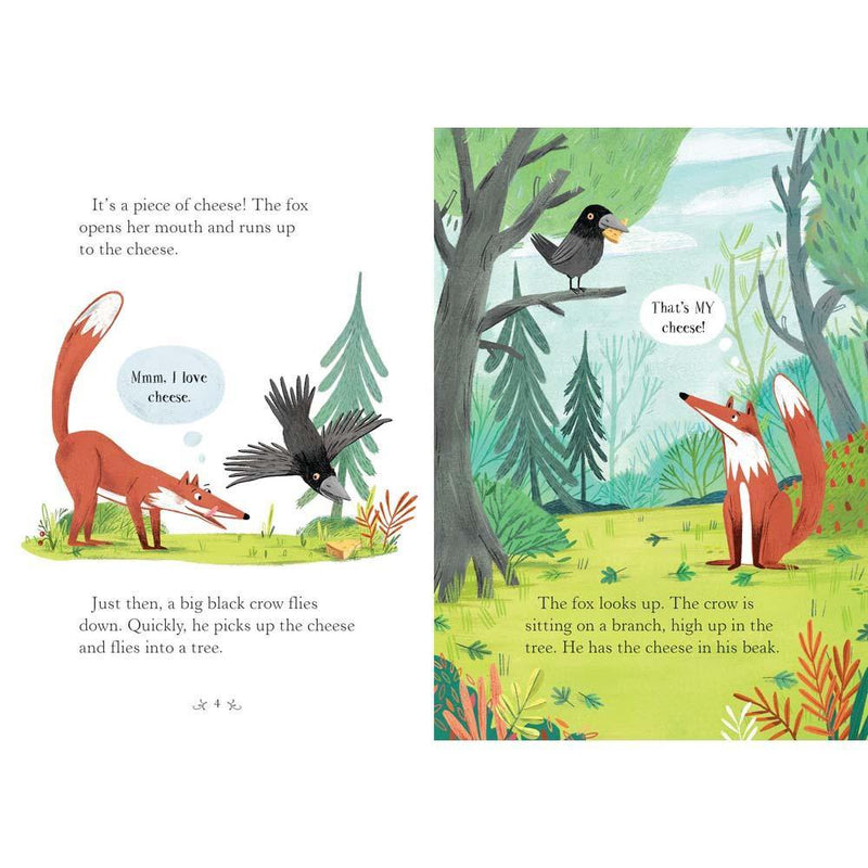 Usborne Readers (L0) The Fox and the Crow (QR Code) Usborne