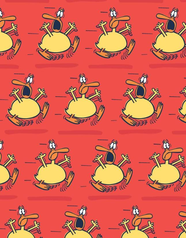 The Giggle Gang #01 What Is Chasing Duck? (Jan Thomas)-Fiction: 兒童繪本 Picture Books-買書書 BuyBookBook