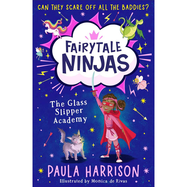 Fairytale Ninjas #01 The Glass Slipper Academy (Paula Harrison)-Fiction: 歷險科幻 Adventure & Science Fiction-買書書 BuyBookBook