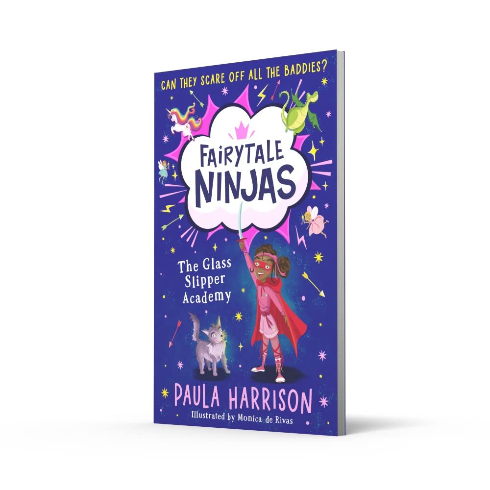 Fairytale Ninjas #01 The Glass Slipper Academy (Paula Harrison)-Fiction: 歷險科幻 Adventure & Science Fiction-買書書 BuyBookBook