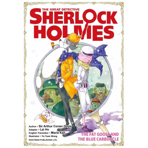 The Great Detective Sherlock Holmes#6 The Fat Goose And The Blue Carbuncle-Fiction: 偵探懸疑 Detective & Mystery-買書書 BuyBookBook