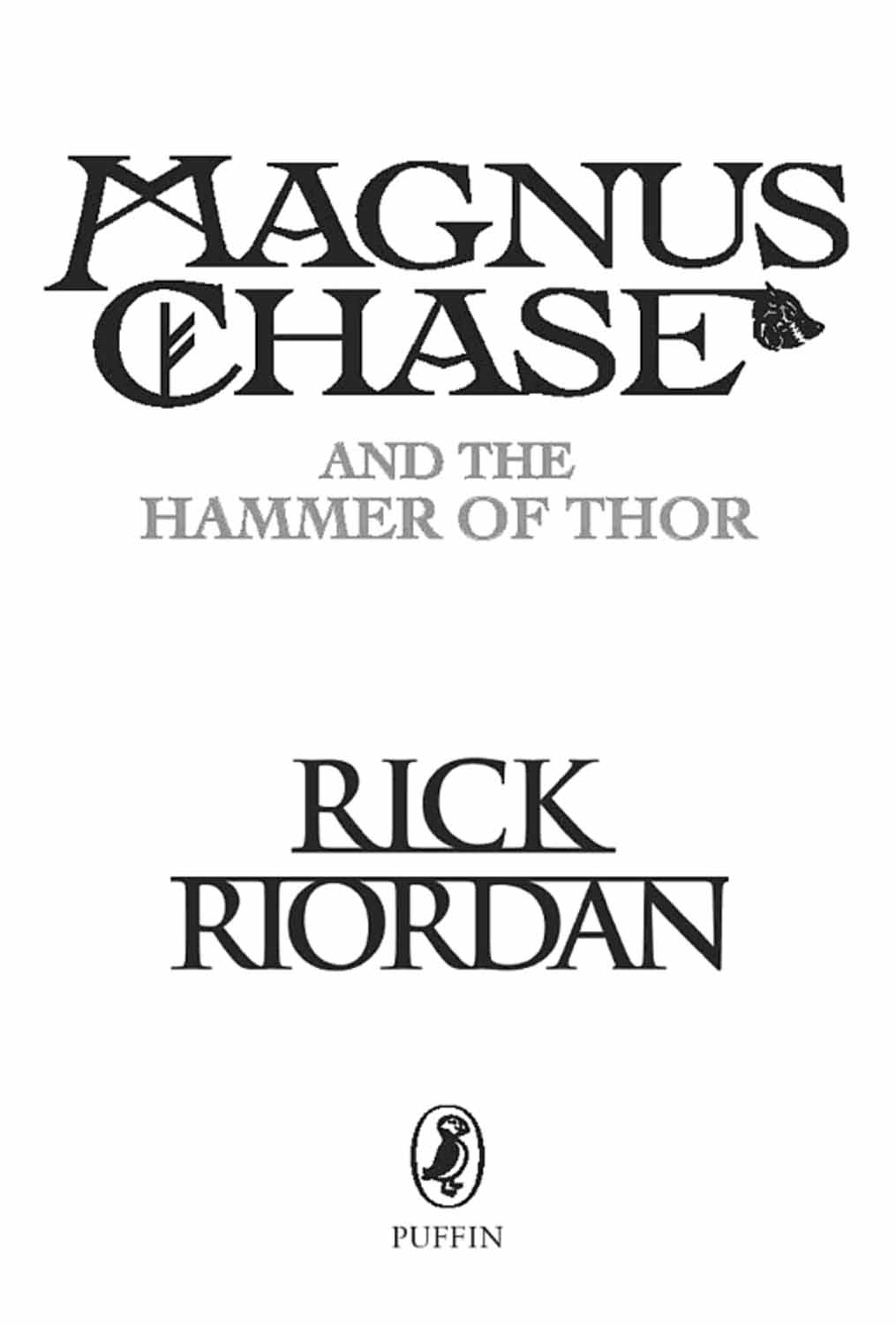 Magnus Chase: #2 The Hammer of Thor-Fiction: 歷險科幻 Adventure & Science Fiction-買書書 BuyBookBook