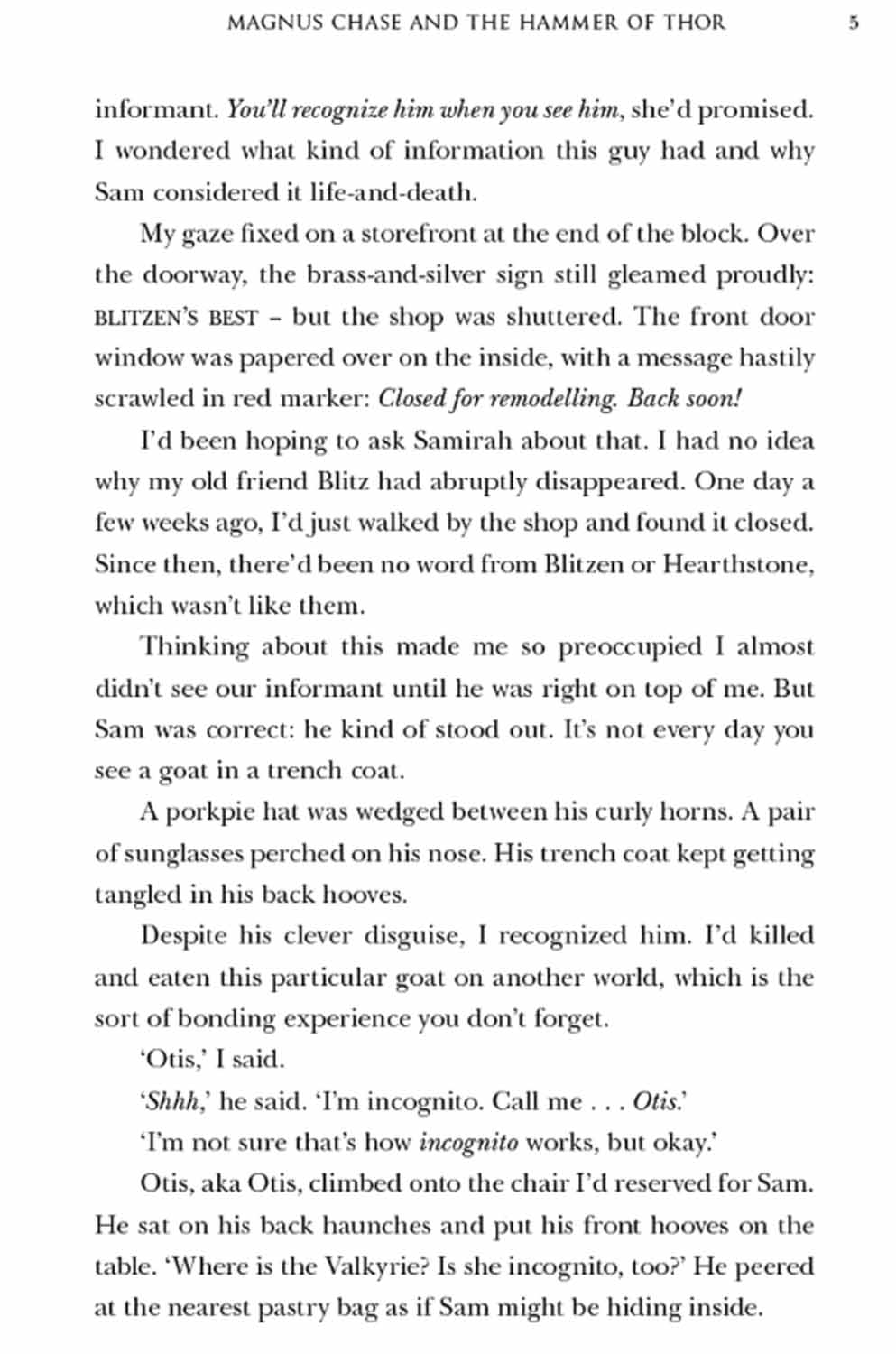 Magnus Chase: #2 The Hammer of Thor-Fiction: 歷險科幻 Adventure & Science Fiction-買書書 BuyBookBook