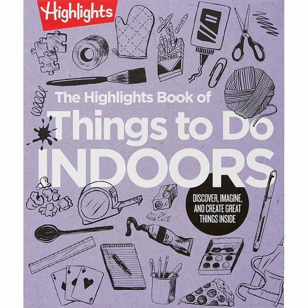 The Highlights Book of Things to Do Indoors (Highlights)-Activity: 創作手工 Creating & Crafting-買書書 BuyBookBook