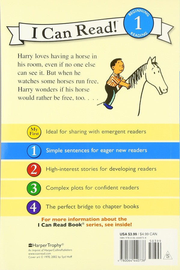 ICR: The Horse in Harry's Room (I Can Read! L1)-Fiction: 橋樑章節 Early Readers-買書書 BuyBookBook