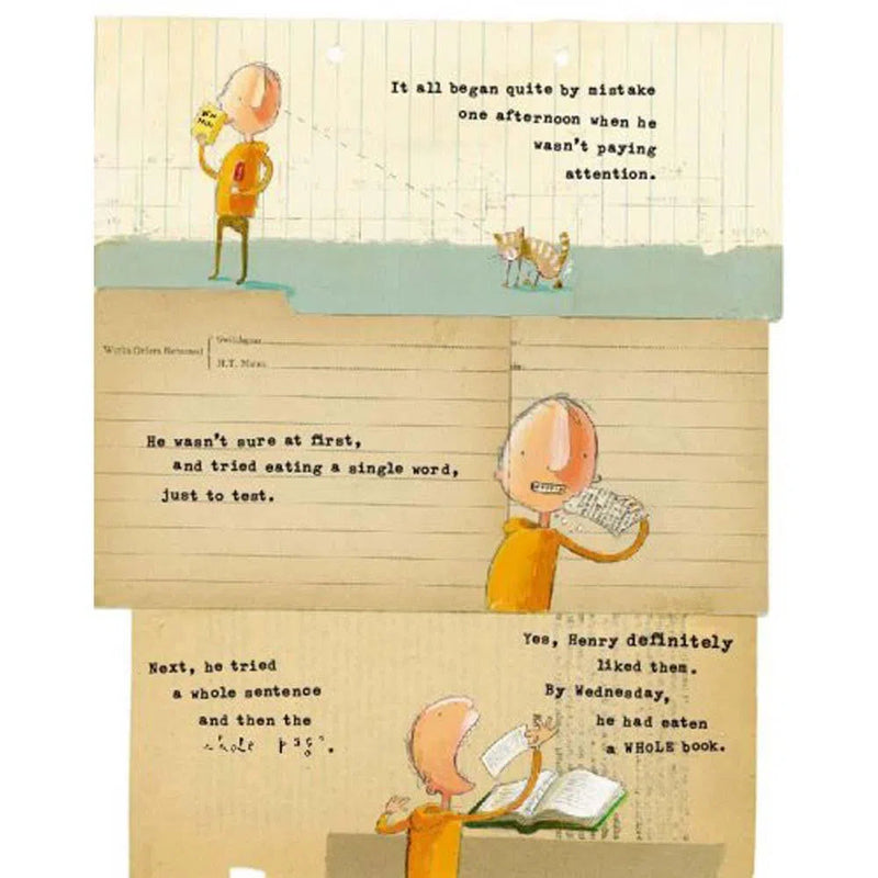 Incredible Book Eating Boy, The (Paperback) (Oliver Jeffers) Harpercollins (UK)