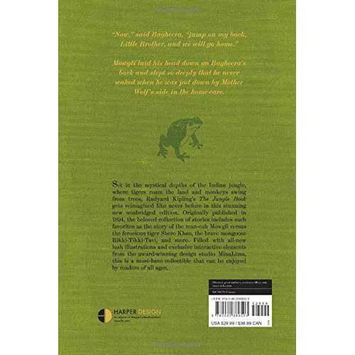 The Jungle Book, The MinaLima Edition (Hardback) Harpercollins US