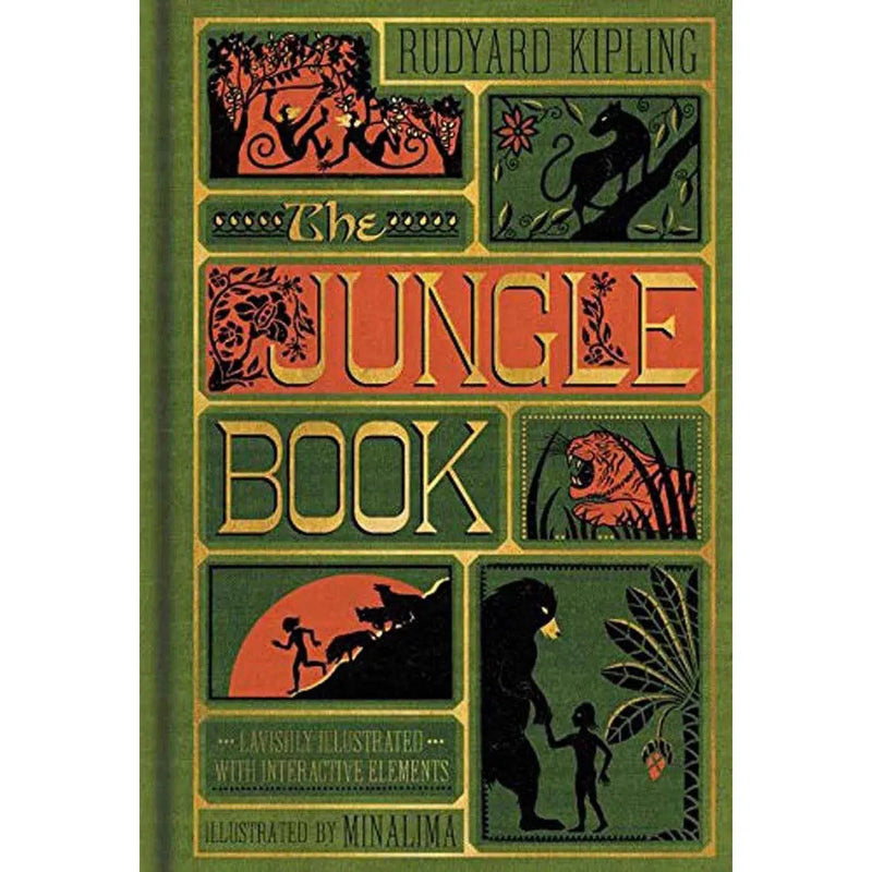 The Jungle Book, The MinaLima Edition (Hardback) Harpercollins US