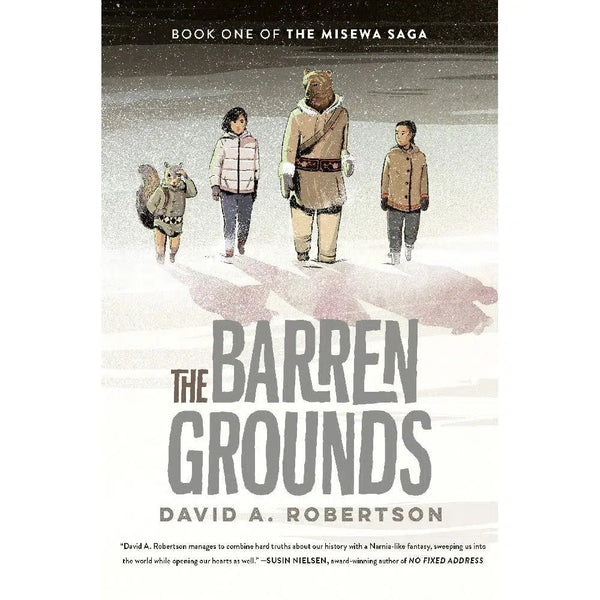 The Misewa Saga #1: The Barren Grounds (David A. Robertson)-Fiction: 歷險科幻 Adventure & Science Fiction-買書書 BuyBookBook