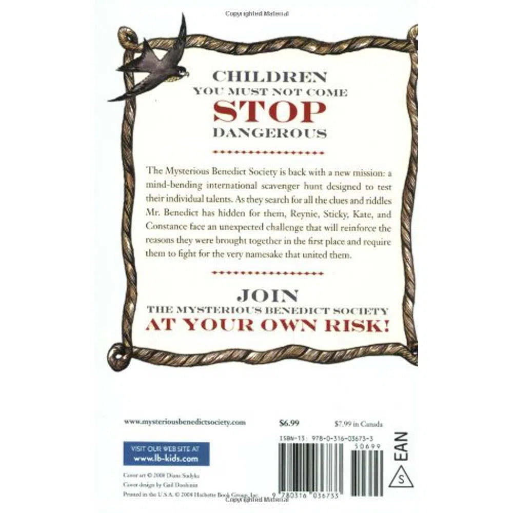 Mysterious Benedict Society, The #2 and the Perilous Journey(US) Hachette US