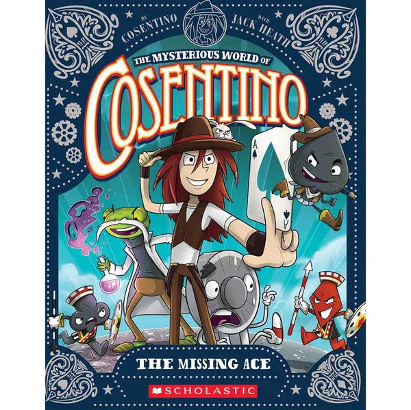 The Mysterious World of Cosentino #01 - The Missing Ace (Paperback) Scholastic